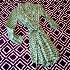 Gap shirt dress w pockets